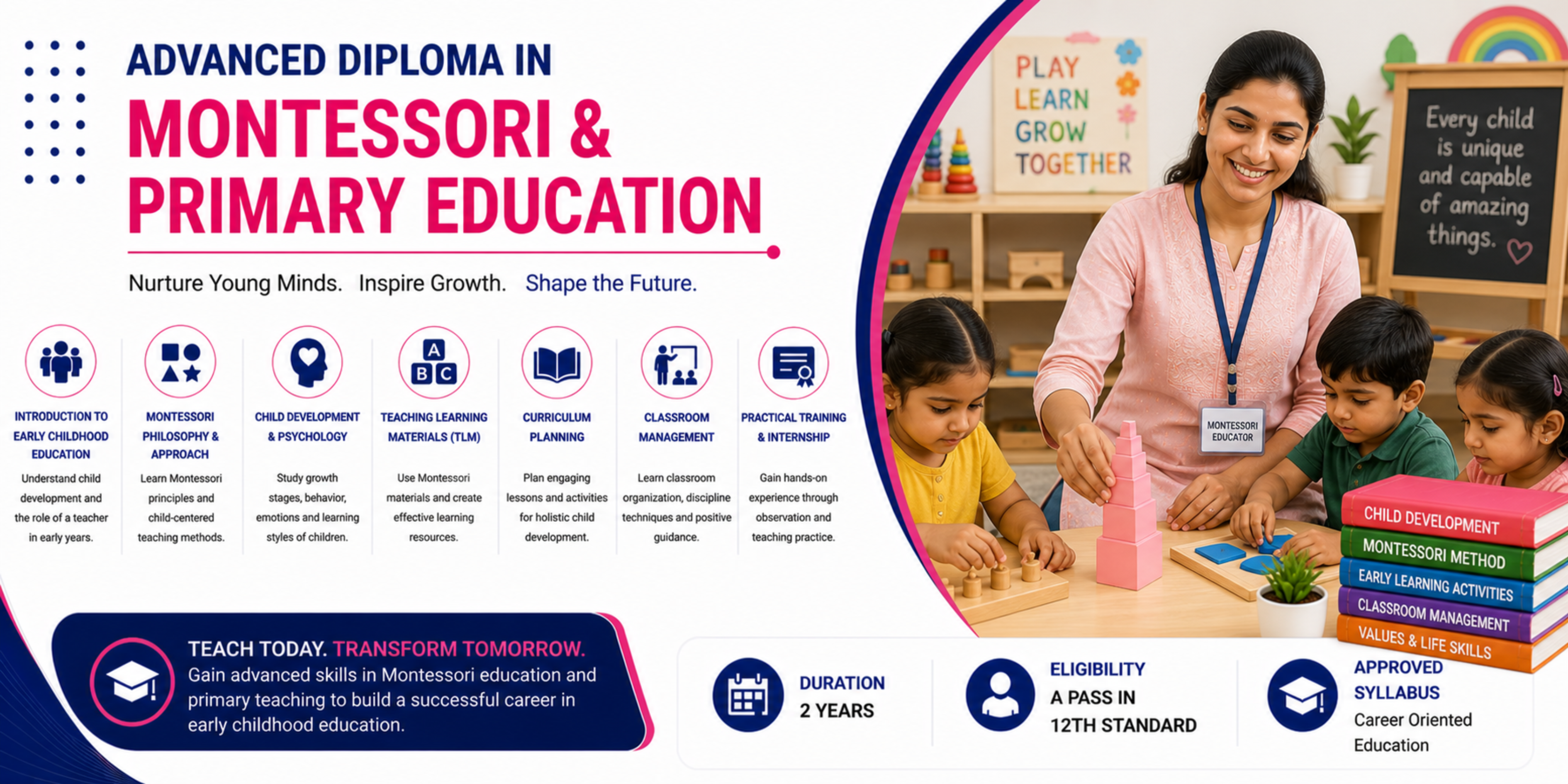 Advanced Diploma in Montessori & Primary Education